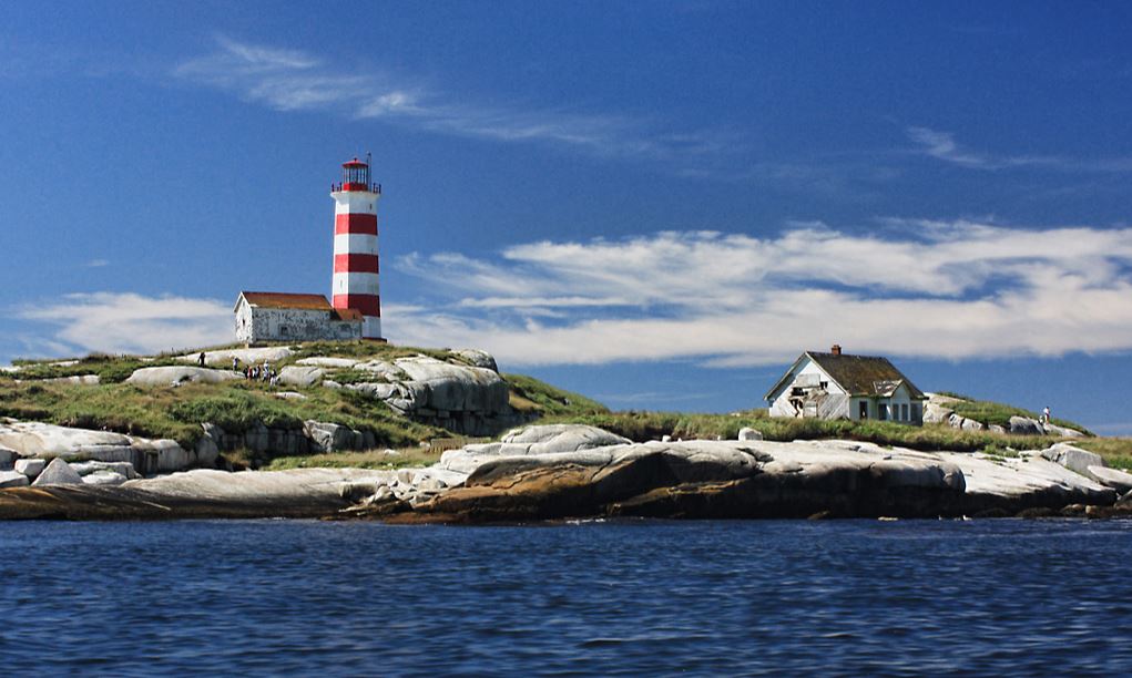Lighthouse Island Sambro